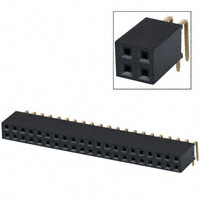 Sullins Connector Solutions - PPPC212LJBN - CONN FMALE 42POS DL .1" R/A GOLD
