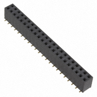 Sullins Connector Solutions - PPPC222KFMS - CONN FMALE 44POS DL .1" GOLD SMD