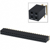 Sullins Connector Solutions - PPPC242LJBN-RC - CONN FMALE 48POS DL .1" R/A GOLD