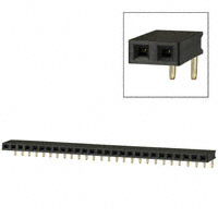 Sullins Connector Solutions - PPPC271LGBN - CONN FEMALE 27POS .100" R/A GOLD