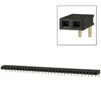 Sullins Connector Solutions - PPPC301LGBN-RC - CONN FEMALE 30POS .100" R/A GOLD