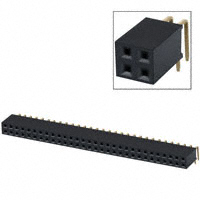 Sullins Connector Solutions - PPPC302LJBN-RC - CONN FMALE 60POS DL .1" R/A GOLD
