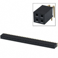 Sullins Connector Solutions - PPPC332LJBN-RC - CONN FMALE 66POS DL .1" R/A GOLD