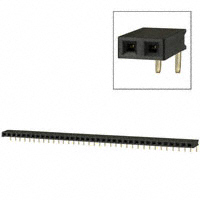 Sullins Connector Solutions - PPPC361LGBN-RC - CONN FEMALE 36POS .100" R/A GOLD