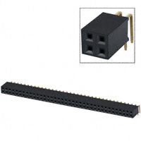 Sullins Connector Solutions - PPPC372LJBN-RC - CONN FMALE 74POS DL .1" R/A GOLD