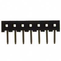Sullins Connector Solutions - NPPN071FGGN-RC - CONN RECEPT 2MM SINGLE R/A 7POS