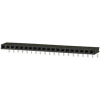 Sullins Connector Solutions - PPTC201LGBN-RC - CONN FEMALE 20POS .100" R/A TIN