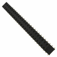 Sullins Connector Solutions - PPTC232KFMS - CONN FEMALE 46POS DL .1" TIN SMD