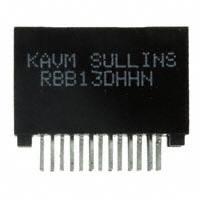 Sullins Connector Solutions - RBB13DHHN - CONN EDGE DUAL FMALE 26POS 0.050