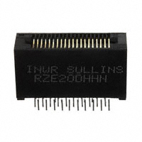 Sullins Connector Solutions - RZE20DHHN - CONN EDGE DUAL FMALE 40POS 0.039