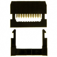 Sullins Connector Solutions - SFH213-PPPN-D05-ID-BK-M181 - CONN RECEPT 10POS 2MM IDT GOLD