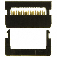 Sullins Connector Solutions - SFH213-PPPN-D07-ID-BK-M181 - CONN RECEPT 14POS 2MM IDT GOLD