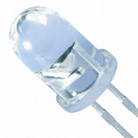 SunLED - XLCBD12W - LED BLUE CLEAR 5MM ROUND T/H