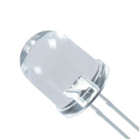 SunLED - XLM2CYK01W - LED YELLOW CLEAR 10MM ROUND T/H