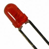SunLED - XLMDK11D14V - LED RED DIFF 3MM ROUND T/H