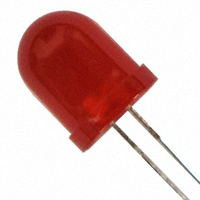 SunLED - XLUR01D - LED RED DIFF 10MM ROUND T/H