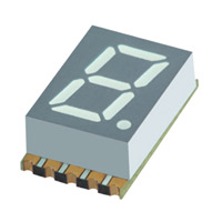 SunLED - XZFVG07A - DISPLAY LED 0.3" GREEN CA SMD