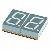 SunLED - XZFVG10A2 - DISPLAY 0.4" 2DIGIT GREEN CA SMD