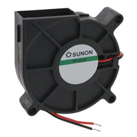 Sunon Fans - GB1206PHV1-AY.GN - FAN BLOWER 60X15.4MM 12VDC WIRE
