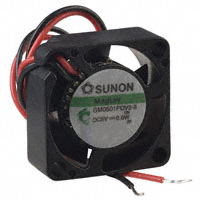 Sunon Fans - GM0501PDV2-8.GN - FAN AXIAL 20X8MM VAPO 5VDC WIRE