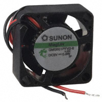 Sunon Fans - GM0501PFV2-8.N.GN - FAN AXIAL 20X10MM VAPO 5VDC WIRE