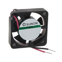 Sunon Fans - GM0502PEV1-8.N.GN - FAN AXIAL 25X6.9MM 5VDC WIRE