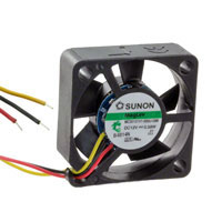 Sunon Fans - MC30101V1-000U-G99 - FAN AXIAL 30X10MM 12VDC WIRE