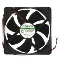 Sunon Fans - MEC0254V2-000U-A99 - FAN AXIAL 120X25MM 48VDC WIRE