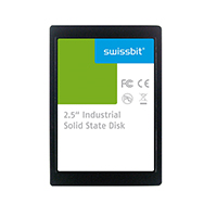 Swissbit - SFSA8192Q2BR4TO-C-DT-236-STD - SSD 8GB 2.5" SLC SATA II 5V