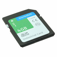 Swissbit - SFSD4096L1BN2TO-I-Q2-151-STD - MEM CARD SDHC 4GB CLASS 10 SLC