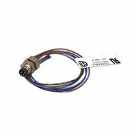 Conxall/Switchcraft - 613P.3 - CABLE ASSY PNL-MNT MALE 3POS .3M