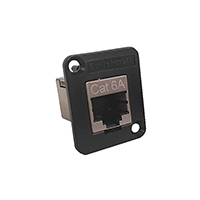 Switchcraft Inc. - EHRJ45P6AS - EH SERIES PANEL CONNECTOR, RJ45