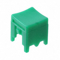 Switchcraft Inc. - P23493 - CAP PUSHBUTTON SQUARE GREEN
