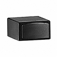 Switchcraft Inc. - P2937 - CAP PUSHBUTTON RECTANGULAR BLACK