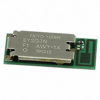 Taiyo Yuden - EYSGJNAWY-1X - RF TXRX MOD BLUETOOTH TRACE ANT