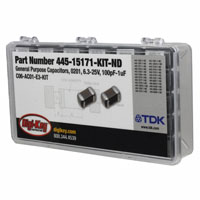 TDK Corporation - C06-AC01-E3-KIT - CAP KIT CERAMIC 100PF-1UF 220PCS