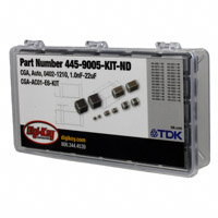 TDK Corporation - CGA-AC01-E6-KIT - CAP KIT CER 1000PF-22UF 260PCS