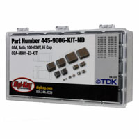 TDK Corporation - CGA-MH01-E3-KIT - CAP KIT CERAMIC 0.1UF-15UF 230PC
