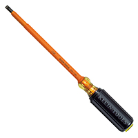Klein Tools, Inc. - 605-7-INS - SCREWDRIVER SLOTTED 1/4" 11.31"