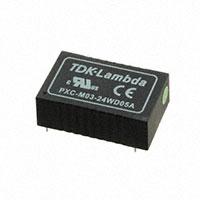 TDK-Lambda Americas Inc. - PXCM0324WD05A - DC/DC CONVERTER +/-5V .3A PCB