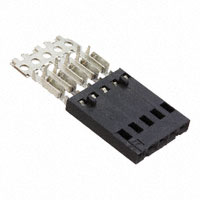 TE Connectivity AMP Connectors - 103951-4 - CONN PLUG 5POS .100 22-26 15AU