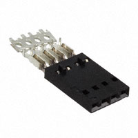 TE Connectivity AMP Connectors - 103969-3 - CONN RECPT 4POS .100 22-26 15AU