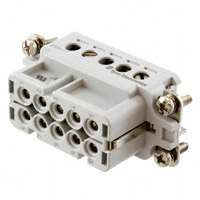 TE Connectivity AMP Connectors - 1-1103415-1 - INSERT FEMALE 10POS+1GND SCREW