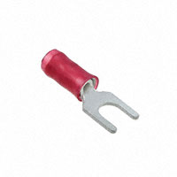 TE Connectivity AMP Connectors - 130516 - CONN SPADE TERM 16-22AWG M4 RED