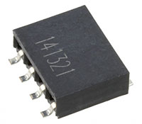 TE Connectivity AMP Connectors - 147733-3 - CONN RCPT 4POS .100 R/A SGL TIN
