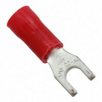 TE Connectivity AMP Connectors - 165004 - CONN SPADE TERM 16-22AWG #4 RED