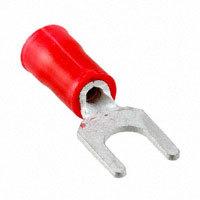TE Connectivity AMP Connectors - 165008 - CONN SPADE TERM 16-22AWG M4 RED