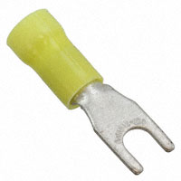 TE Connectivity AMP Connectors - 165015 - CONN SPADE TERM 10-12AWG #8 YEL