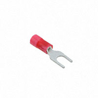TE Connectivity AMP Connectors - 171551-1 - CONN SPADE TERM 18-22AWG M4 RED
