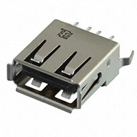 TE Connectivity AMP Connectors - 1734085-2 - CONN RCPT USB TYPE A PCB VERT